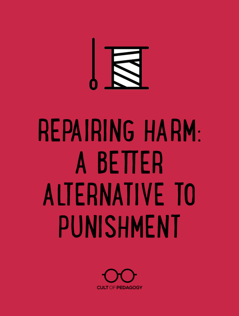Repairing harm as a better alternative